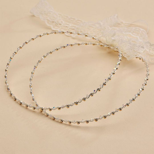 Pageri Handmade Silver Plated Wedding Crowns Pageri