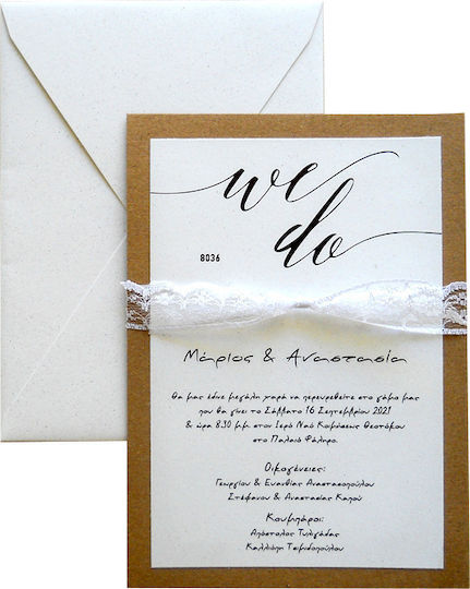 Hochzeitseinladung We Do Aaf8036