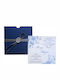 Wedding Invitation Blue Cloves Aaf8109
