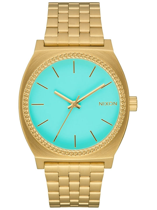 Nixon Time Teller Ανδρικό Ρολόι Μπαταρίας με Χρ...