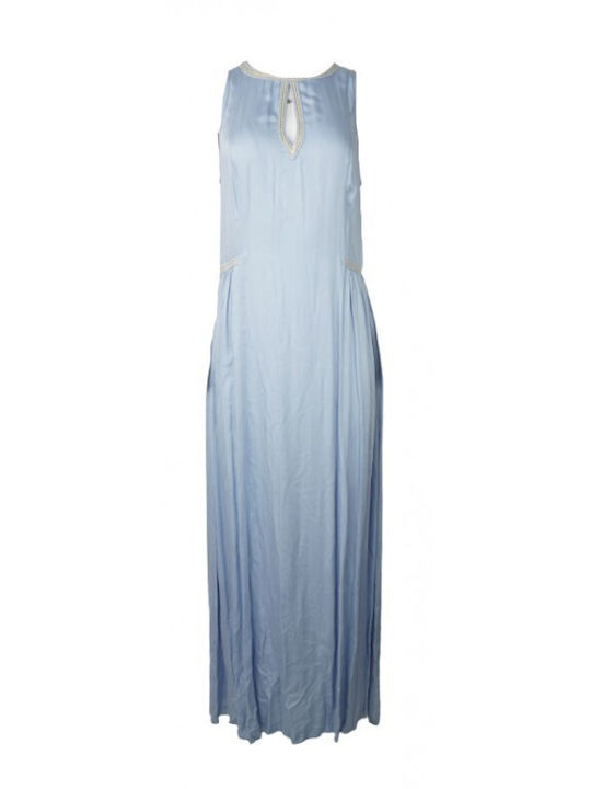 Jupe Kleid Ganztägig Hellblau