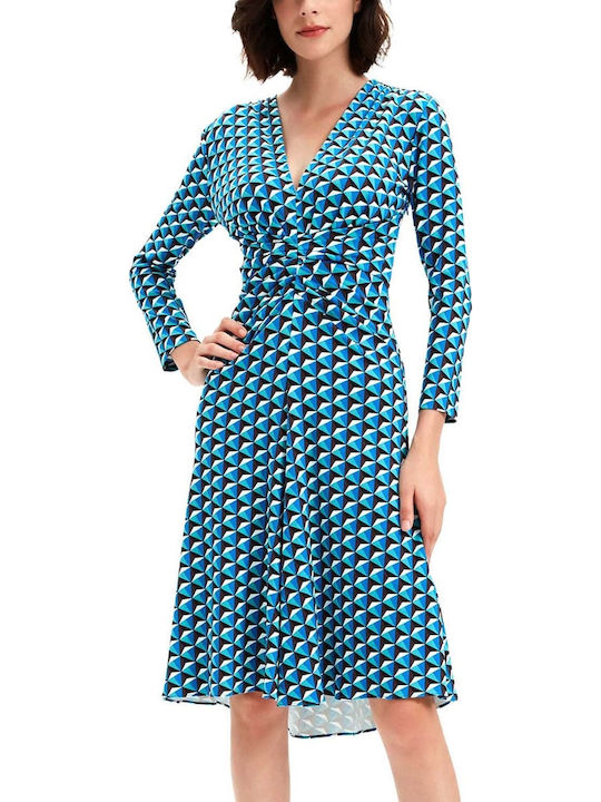Diane Von Furstenberg Kleid Ganztägig Türkis