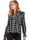 Langärmelig Damen Hemd Black (80001/black) Geprüft