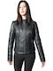 Damen Bikerjacke Schwarz