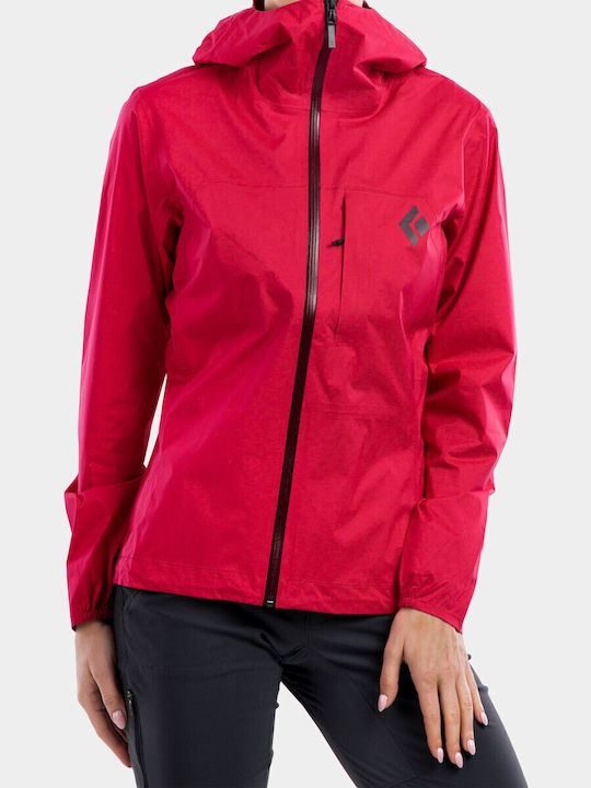 Fineline Hardshell Γυναικείο Μπουφάν Pomegranate