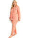 Sexen Winter Women's Pyjama Set Orange