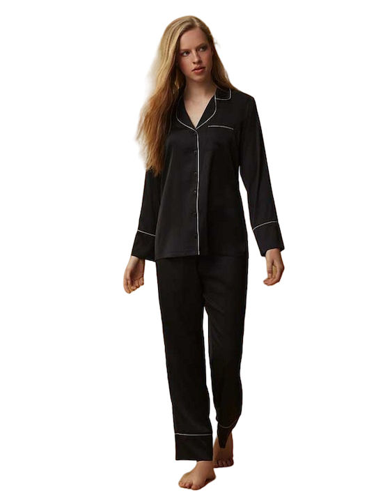 Penye Mood Winter Damen Schlafanzug & Pyjamas Set wie auf dem Bild
