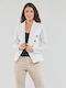 Les P'tites Bombes Damen Blazer Weiß