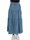 Denim Skirt Blue
