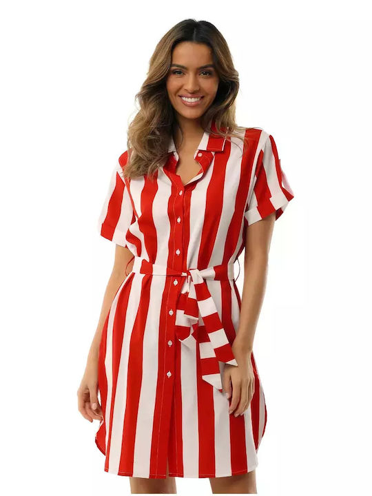 Bonatti Women's Mini Dress Beachwear Red