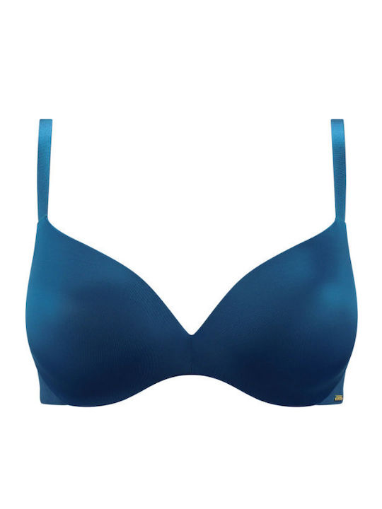 Sapph Balconette Idigo Σουτιέν Push Up χωρίς Μπανέλες
