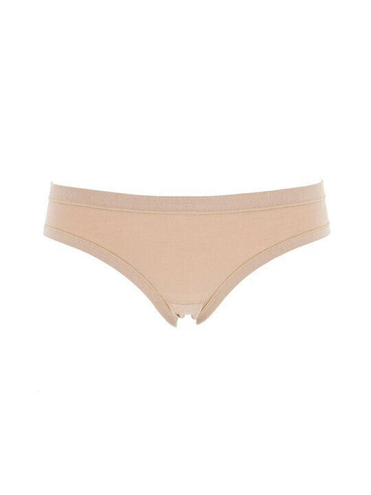 Βαμβακερά Γυναικεία Slip 3Pack Μπεζ