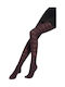 Ciorapi dama burgundy Print