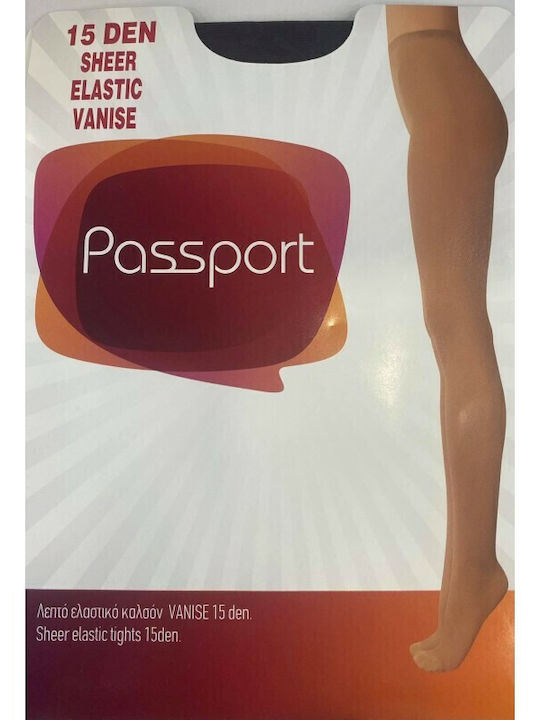 Pass~Port Γυναικείο Καλσόν 15 Den Fime