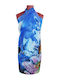 Pareos Sarong Skirt Beach Corals Underwater Blue