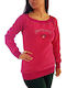 Women's Sweatshirt Fuchsia