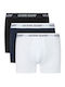 Ανδρικά Μποξεράκια White, Blue, Black 3Pack