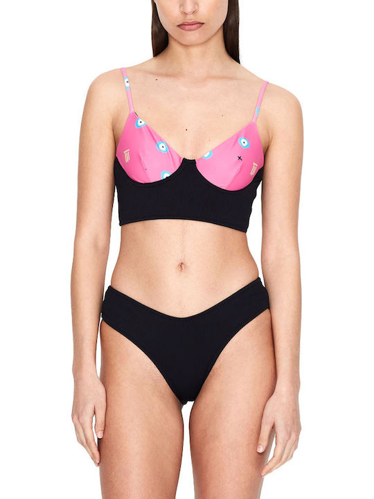 Nadia Rapti Set Bikini Negru