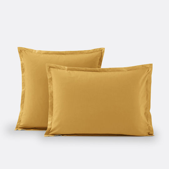 La Redoute Interieurs Braune Kissenbezüge 63x63cm 350052243_7225_40