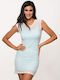 One Size Summer Mini Dress White