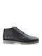 Leather Black Men's Boots
