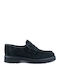 Men's Suede Loafers Black