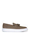 887 Δερμάτινα Ανδρικά Loafers Χακί