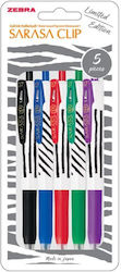 Zebra Sarasa Clip Gel Pen (Various Designs)