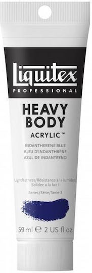 Liquitex Professional 59ml Heavy Body Acrylics 322 Indanthrene Blue Series 3