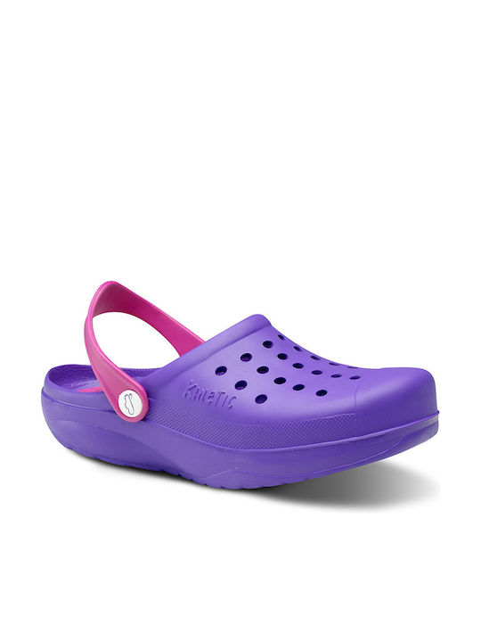 Feliz Caminar Damen Anatomisch Clogs Lila