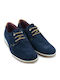 Wildleder Herren Freizeitschuhe Blau
