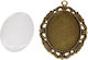 Metal-enclosure:pendant Deco Border Oxidized Go...