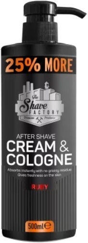 The Shave Factory After Rasur Creme Köln 500ml