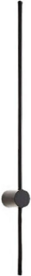 Atman Black Wall Lamp 100x10x10cm Atman Black Wall Lamp 100x10x10cm