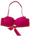 Strapless Bikini Top Φούξια (Fuchsia)