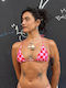 Bikini Τριγωνάκι Pink / Red