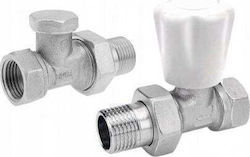 Ferro Gerade Heizkörper-Set 1/2'' Blister Zgb01