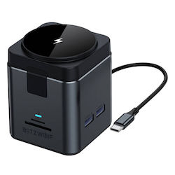 BlitzWolf 9in1 USB-C Докинг станция с HDMI 4K PD Ethernet BlitzWolf 9in1 USB-C Докинг станция с HDMI 4K PD Ethernet
