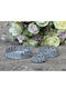 Vintage Christmas Metallic Candlestick 3pcs