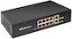 Qoltec L2 Power over Ethernet Switch