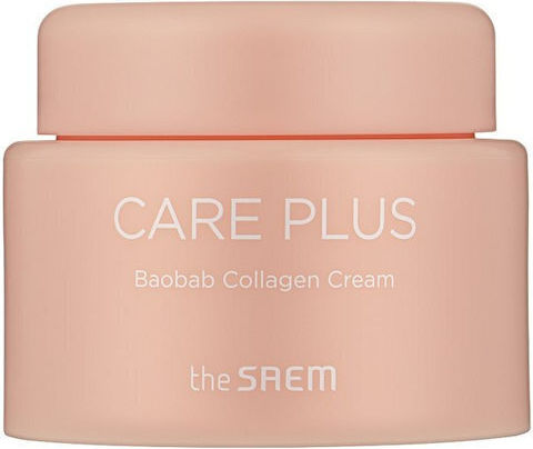 The Saem Care Plus Κρέμα Προσώπου Ημέρας για Ενυδάτωση, Αντιγήρανση & Ακμή με Κολλαγόνο 100ml