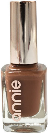 Annie Paris Glossy Βερνίκι Νυχιών Μακράς Διαρκείας Καφέ 387