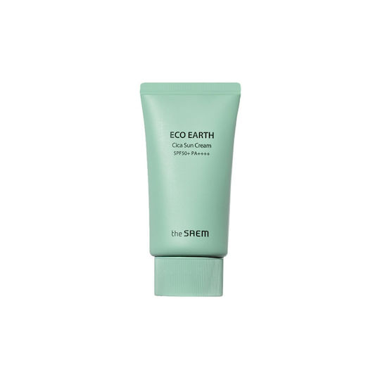 The Saem Eco Earth Αντηλιακή Κρέμα Προσώπου SPF50+ 50ml