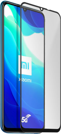 Защитен Екран Xiaomi Mi 10 Lite Akashi Закалено Стъкло Контур Черен