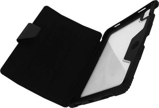 Akashi Tablet Hülle Support Video Tastatur Apple iPad 2021 2020 2019 10,2 Schwarz