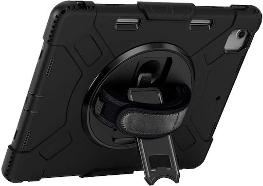Eiger Hülle iPad Air 13" Pro 12,9" Verstärkt 3m 360° Rotierende Griff Schwarz