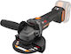 Worx Τροχός 125mm Μπαταρίας Brushless με Ρύθμιση Στροφών 20V Solo
