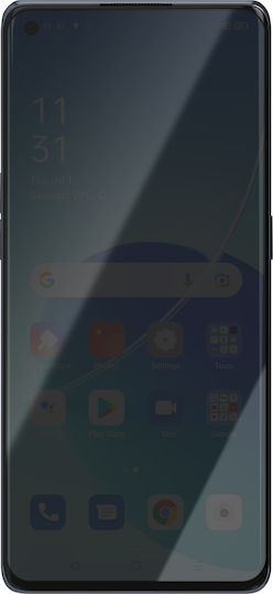 Clappio LCD Bildschirm + Touch-Glas Oppo Reno 6 Pro Mit Rahmen Schwarz
