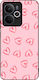 Husă Sonique Heart Series Realme 14t 5g Roz