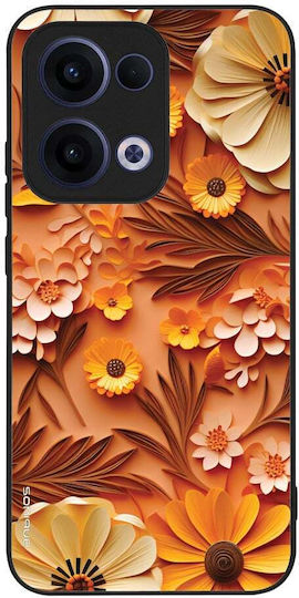 Sonique 3d Flower Series Case Oppo Reno13 5g Orange